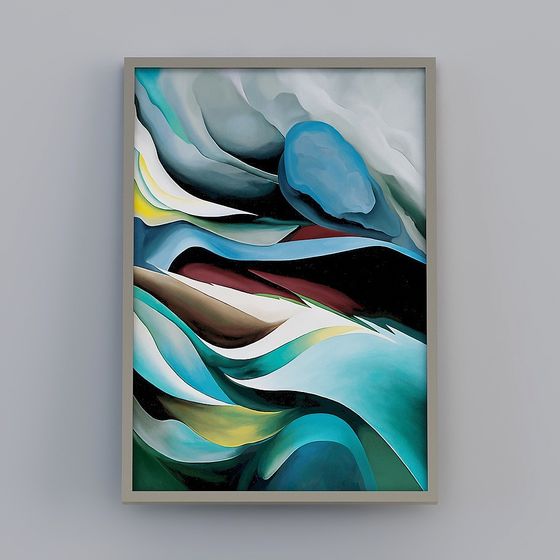 Abstract Wave 3D Model for Stunning Visuals