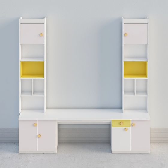 Modern Desk & Chair Sets,Desk Sets,Yellow