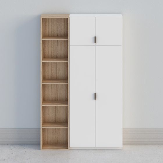 City Bookshelf 3D model