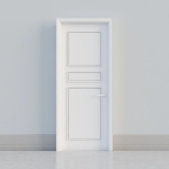 Elegant Minimalist 3D Door Model
