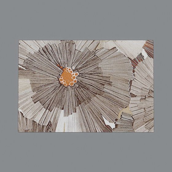 Artistic Shattered Glass 3D Model