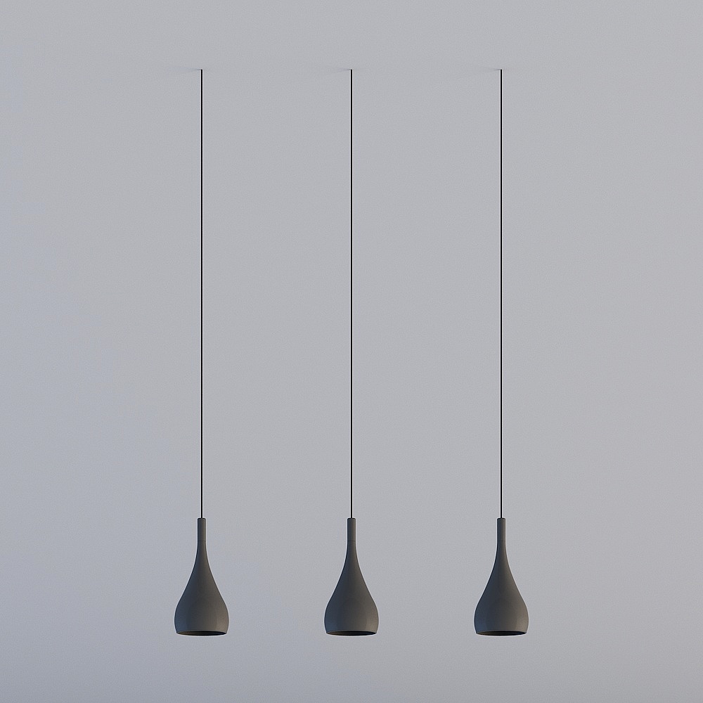 Drei nordische Kronleuchter