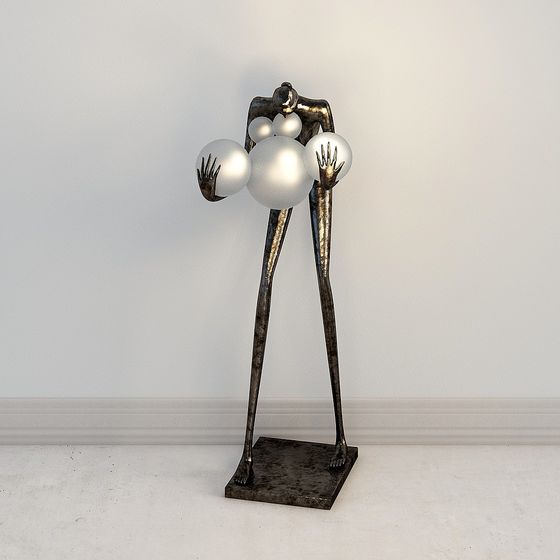 Floating Hand 3D Model for Modern Art & Design