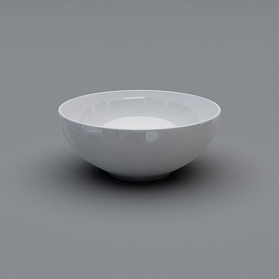 Chic Minimalist Bowl 3D model for Creative Uses