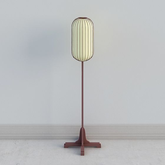Unique Polygonal Floor Lamp 3D model
