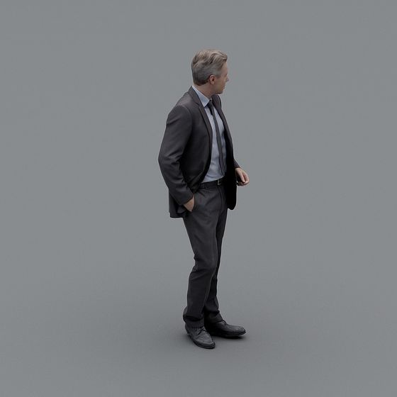 Urban Elite Low-Poly 3D Model