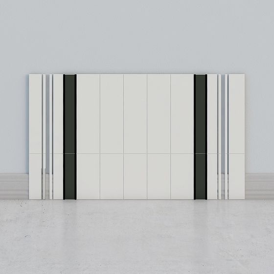 Urban Panel 3D model for Modern Design