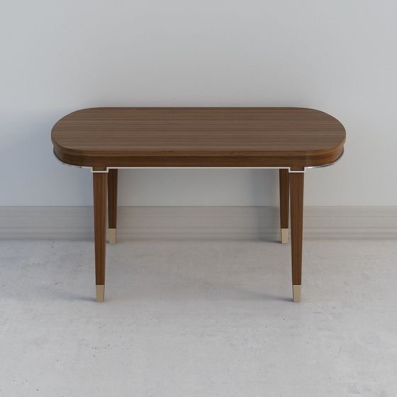 Mid-Century Modern Console Table 3D model