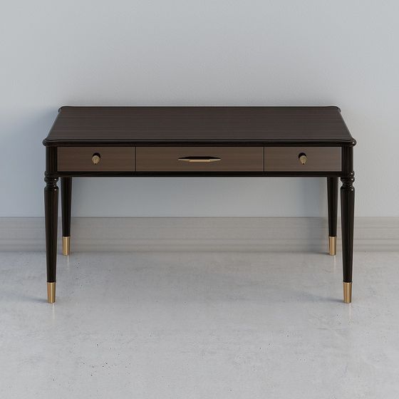 Elegance Desk 3D model for Modern Spaces