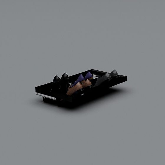 Stylish Minimalist Shoe Box 3D model