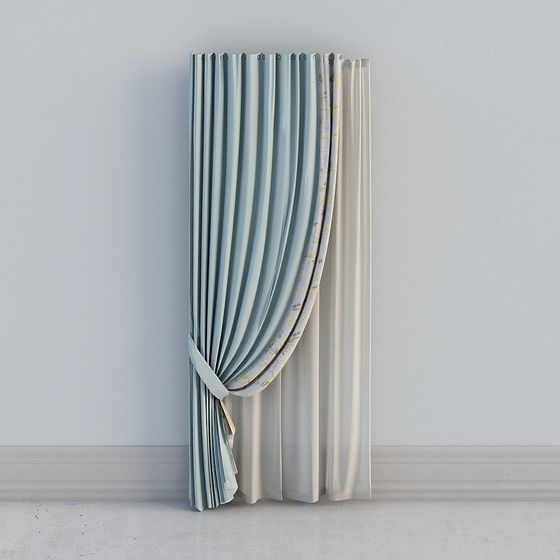 Soft Light Curtain 3D model