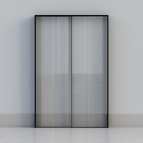 유리 슬라이딩 도어