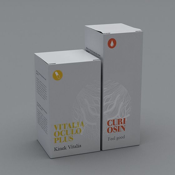 Vitalia Oculo Plus and Curi Osin 3D model for Creative Projects