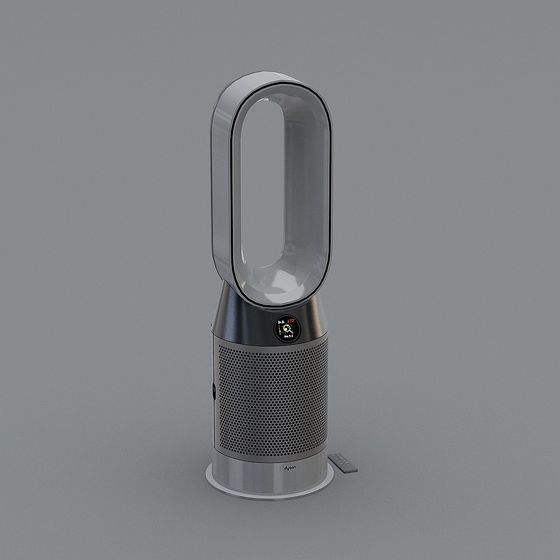 Stylish Low-Polygon Air Purifier 3D model