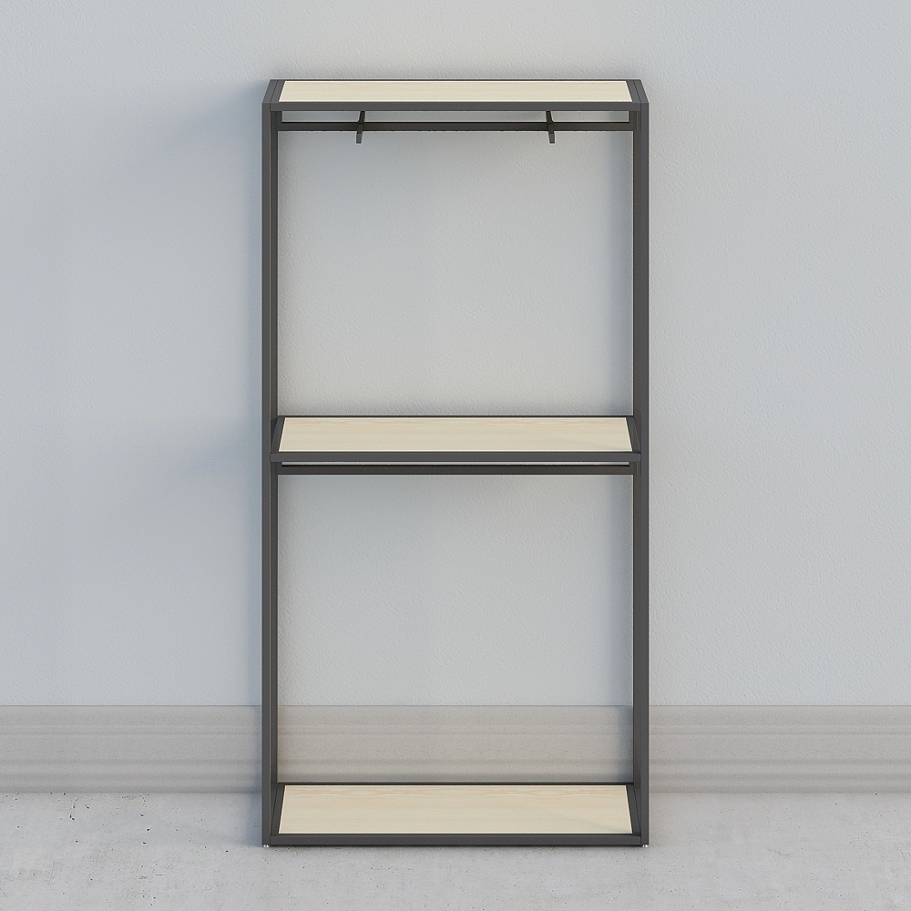 Clothing store display rack