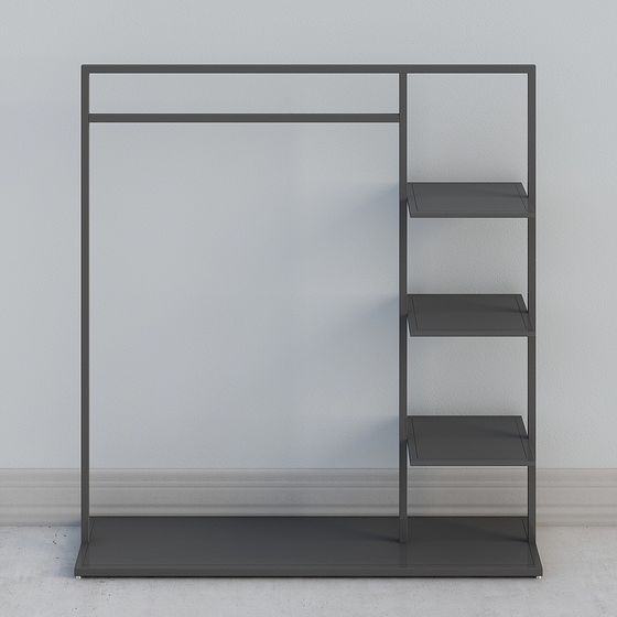 Urban Shelf 3D model for Contemporary Spaces