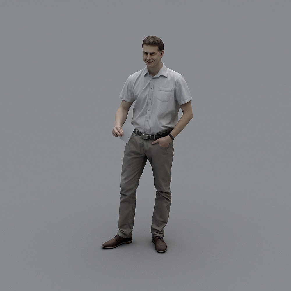 Urban Stroller 3D Model