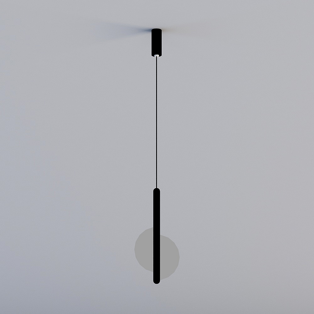 Stylish Pendant Light 3D model