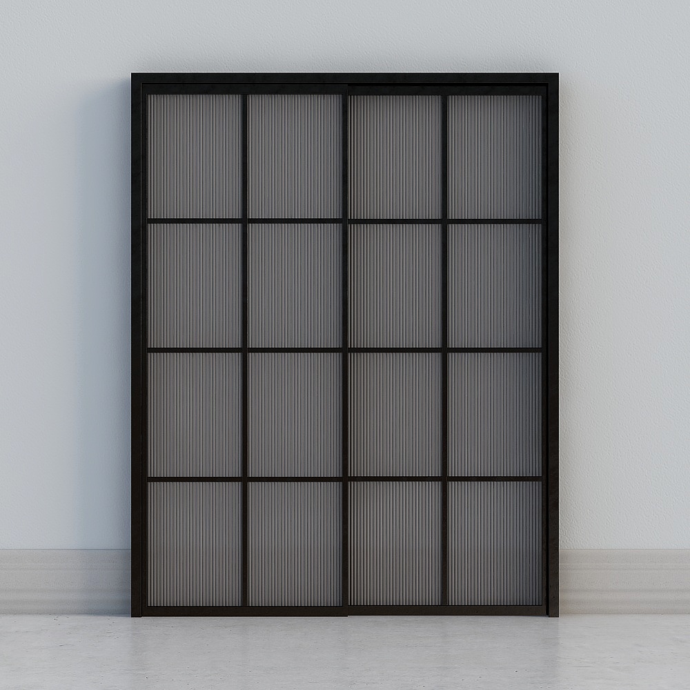 Стеклянная раздвижная дверь