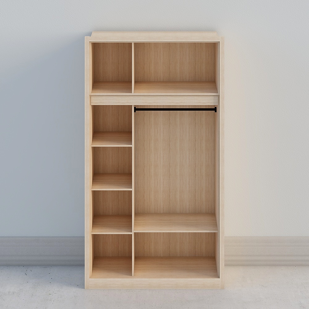 43 Wardrobe without doors