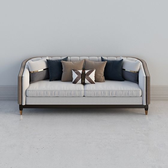 Urban Living Room Sofa 3D model