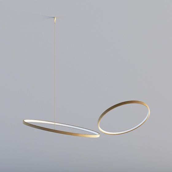 Flowing Ring Light 3D model