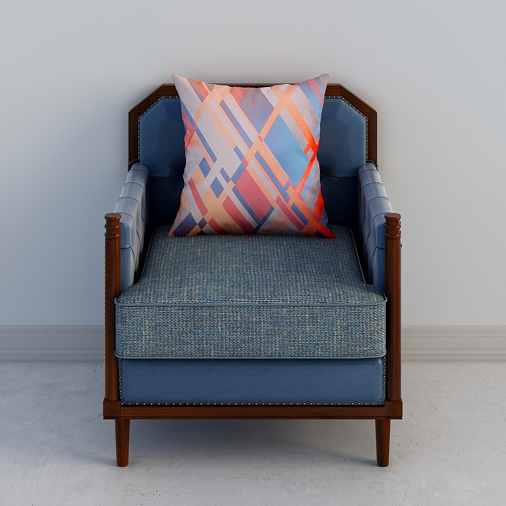 1 HS-1801 single sofa