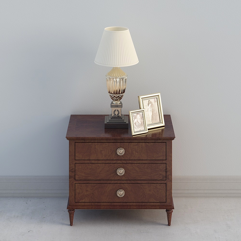 Bàn đầu giường kiểu Mỹ 1