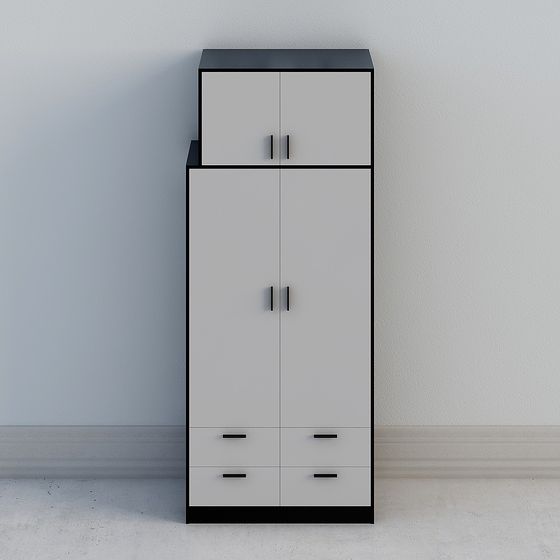 Urban Storage Cabinet 3D model