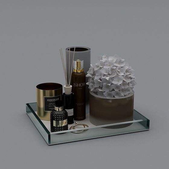 Elegant Aroma Decor 3D Model