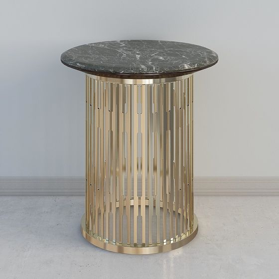 Urban Luxury Side Table 3D model
