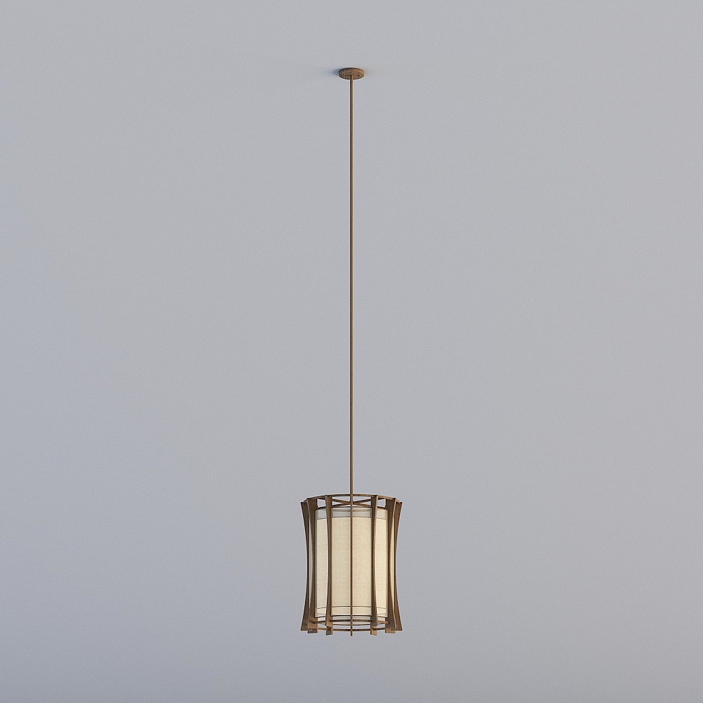 Candelabro chino de una sola cabeza pequeño