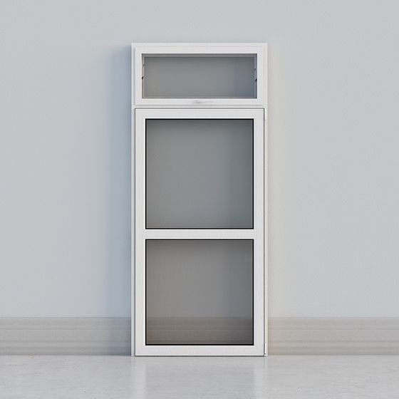 City Window 3D model for Modern Architecture