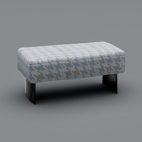 Urban Leisure Ottoman 3D model