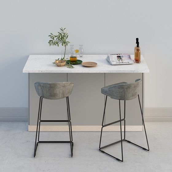 Isla de cocina pequeña