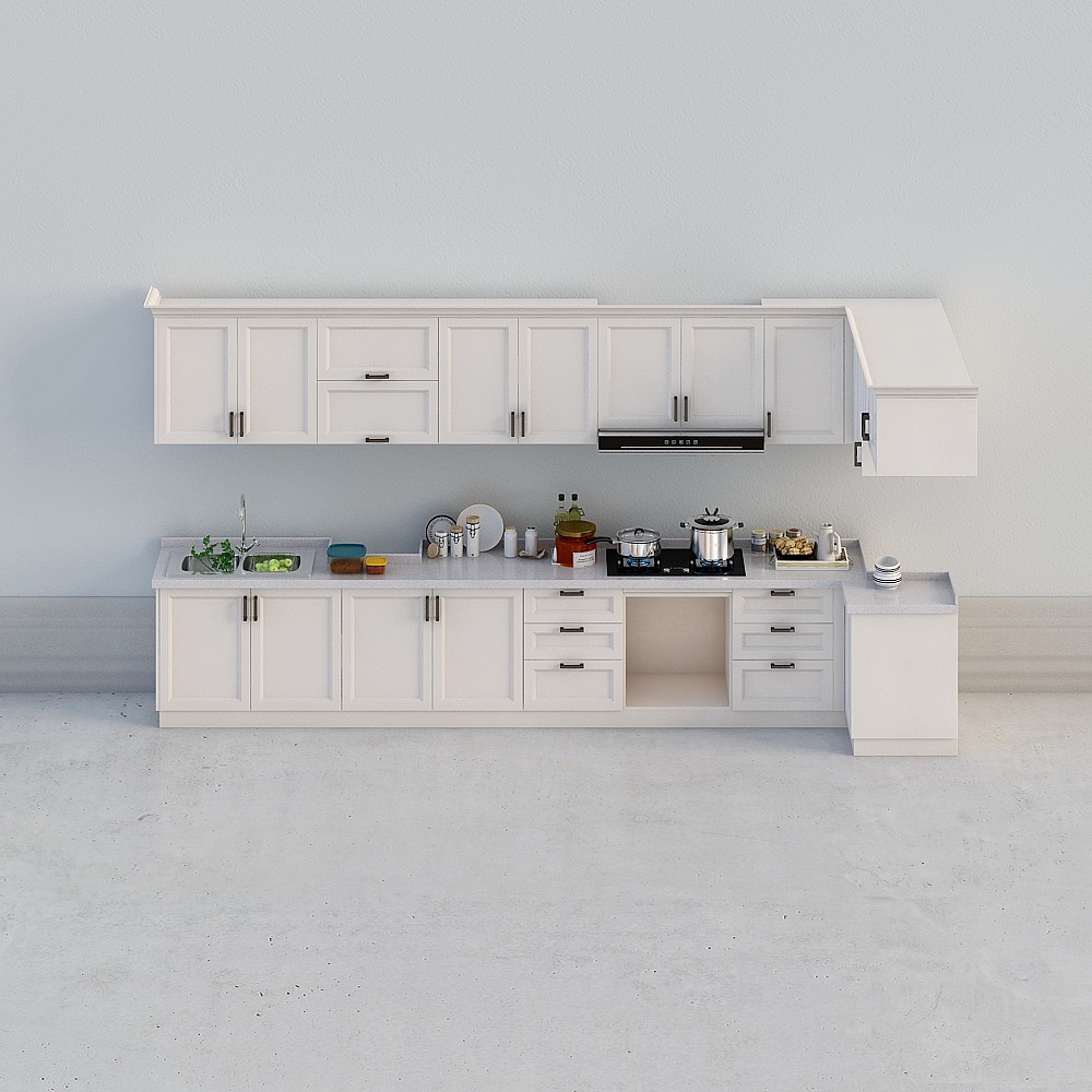 Moderne Küchenzeile 02-xs