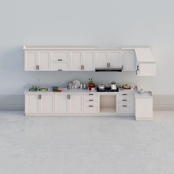 Moderne Küchenzeile 02-xs