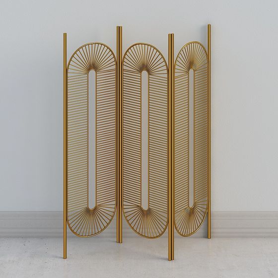 Elegant Low-Poly Screen 3D model