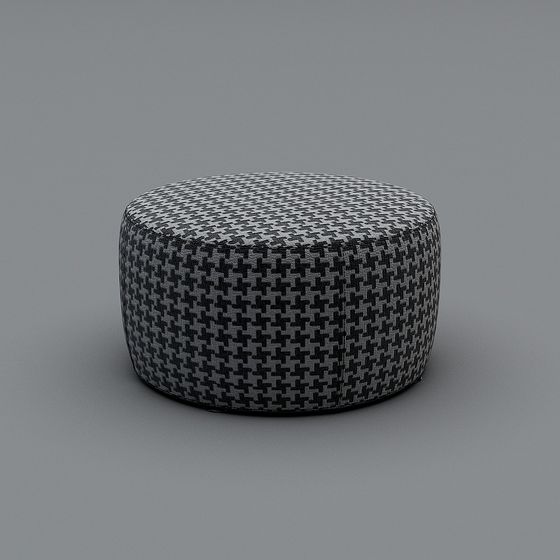 Urban Comfort Ottoman 3D model