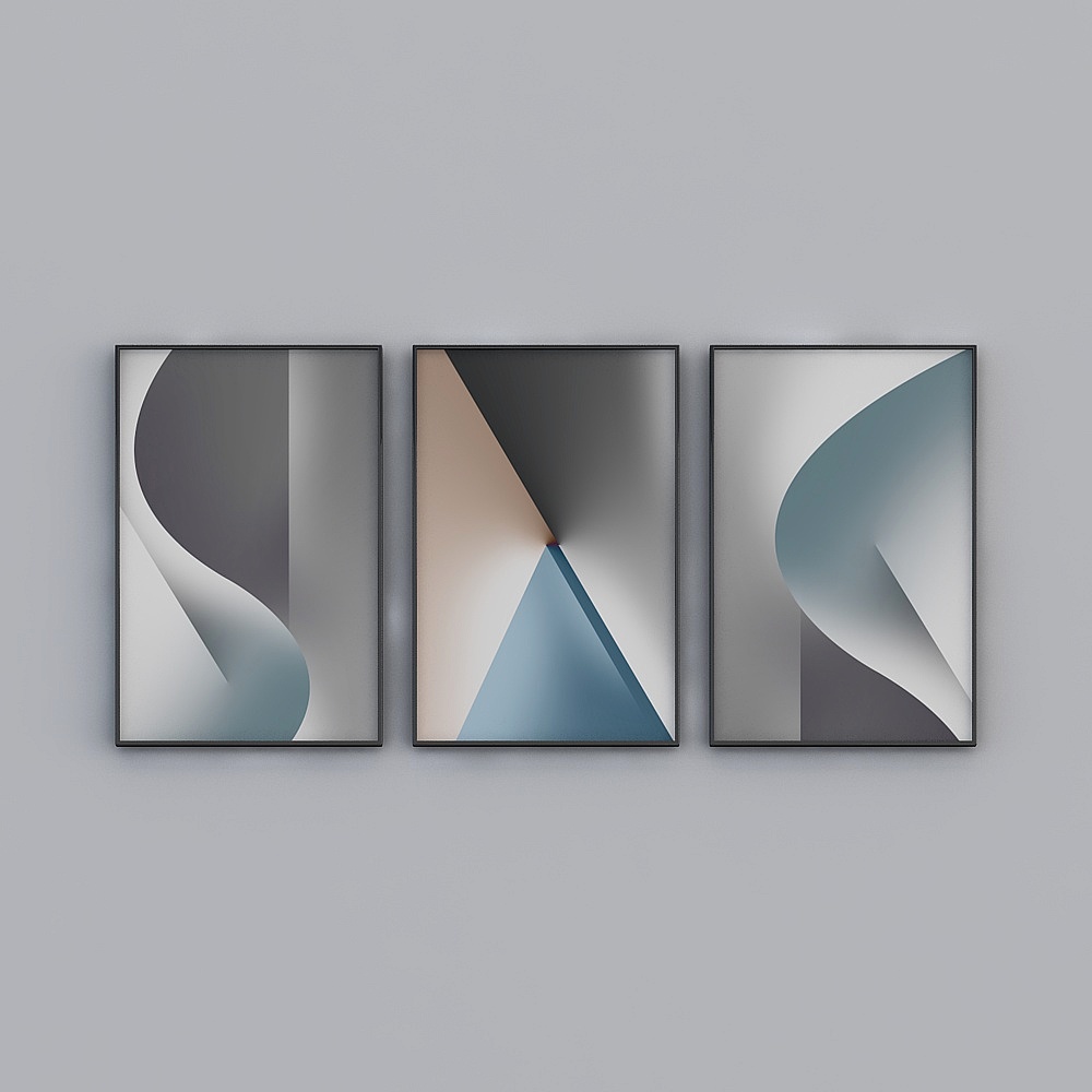 Abstract Art Series 3D Model