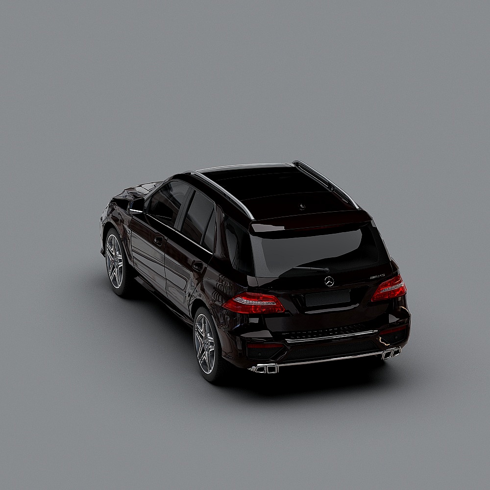 Black Hyundai Motor 3D Model for Unique Decor