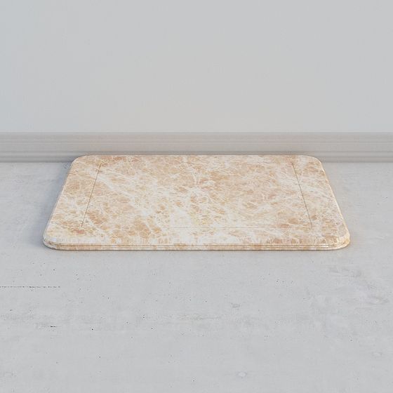 Elegant Marble Tabletop 3D model