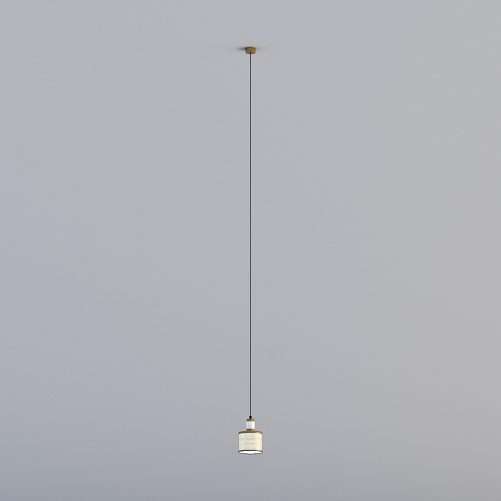 3D lights are all XJDS - Postmodern Light Luxury Restaurant Bedroom Bedroom Head single head chandelier - MD327-White