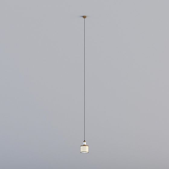 Minimalist Pendant Light 3D model