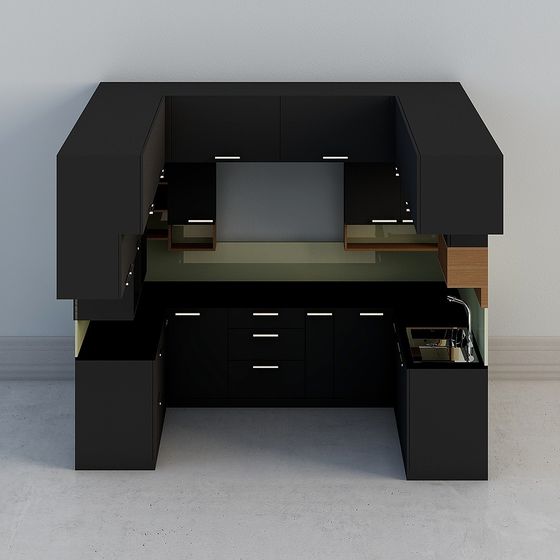 Urban Workstation 3D model