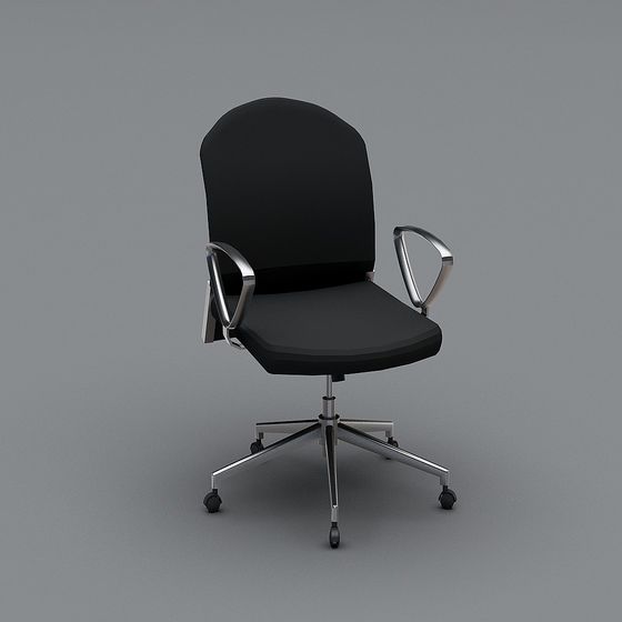 Modern Minimalist Office Chair 3D model