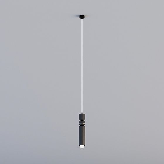 Minimalist Pendant Light 3D model