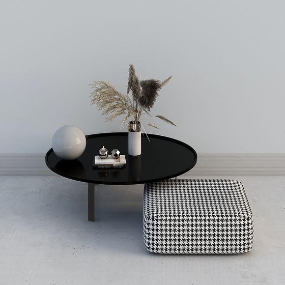 Urban Living Room Corner 3D model