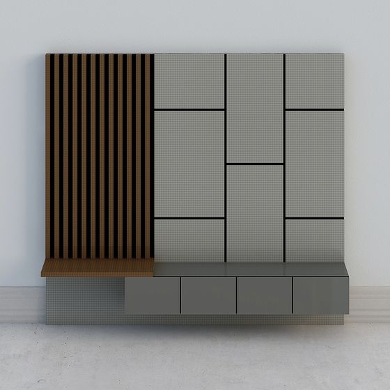 gabinete de televisión de la sala de estar.skp