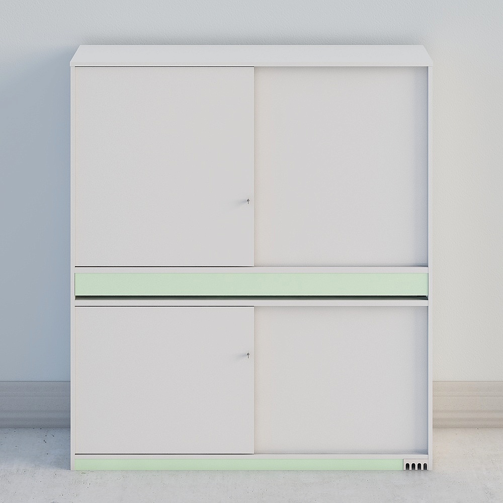 Urban Storage Cabinet 3D model
